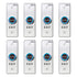 Pack of 8 No Touch Request To Exit Button with Timer Delay VIS-7028 - FPC-7564 Visionis