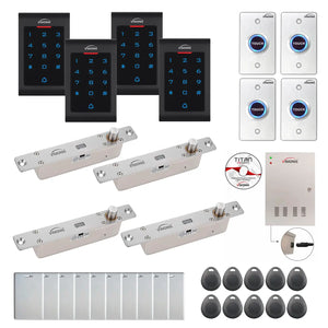Commercial building access control systems with Electric Bolt Lock, Software, proximity card reader and controller - FPC-8057