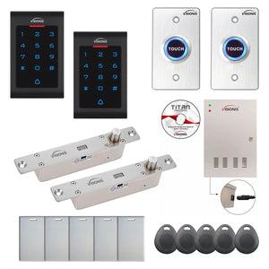 Business access control systems with Electric Bolt Lock, Software, proximity card reader and controller - FPC-8079