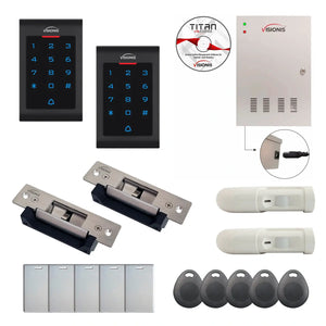 Business access control systems with Electric Door Strikes, Software, proximity card reader and controller - FPC-8082