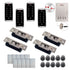 Commercial access control systems with electric door strike, Software, card reader and controller - FPC-8162