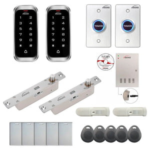 Building access control systems with electric bolt lock, Software, card reader and controller - FPC-8185