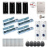 Building access control systems with 600 lbs Magnetic Door Locks, Software, card reader and controller - FPC-8190