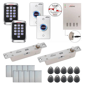 Access control systems for office buildings with Electric Bolt Lock, card readers, software - FPC-8247