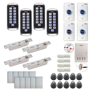 Commercial building access control systems with Electric Bolt Lock, card reader, Motion Sensors, software - FPC-8371
