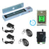 600 lbs magnetic door lock with button release, button with timer, wireless receiver, control remotes - FPC-8511