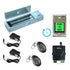 1200 lbs magnetic door lock with button release, button with timer, wireless receiver, control remotes - FPC-8512