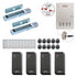 Card access control systems with magnetic door locks, controller box, wiegand card reader - FPC-8526