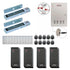 Card access control systems with magnetic door locks, controller box, wiegand card reader - FPC-8527