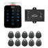 Standalone Access Control Keypad and Card Reader + Mini Controller + Pack 10 Proximity Key Tags - FPC-8910