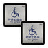 Handicap Button for Door Access Control Pack of 2 units - FPC-8912