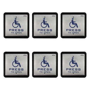 Handicap Button for Door Access Control Pack of 6 units - FPC-8914