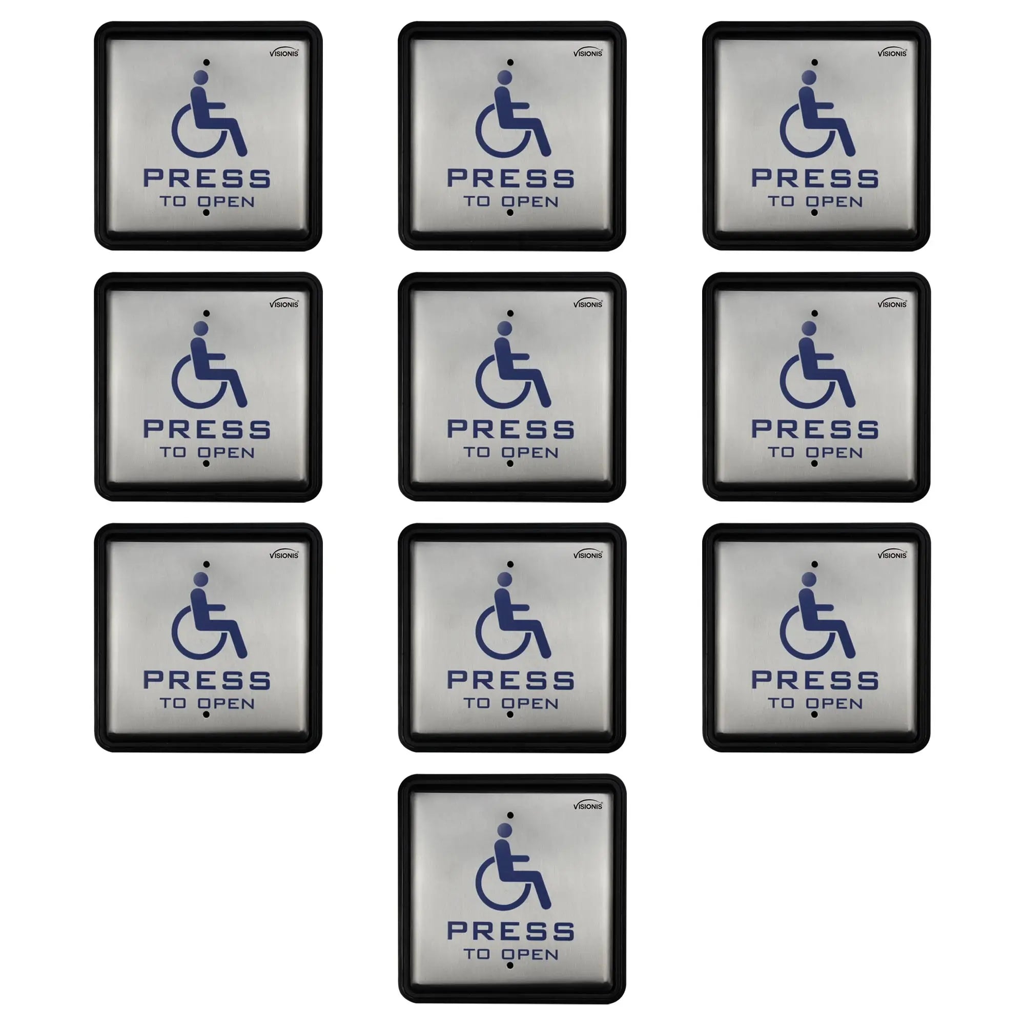 Handicap Door Button for Access Control Pack of 10 units - FPC-8916
