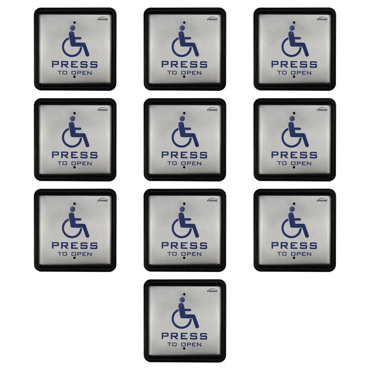 Handicap Door Button for Access Control Pack of 10 units - FPC-8916