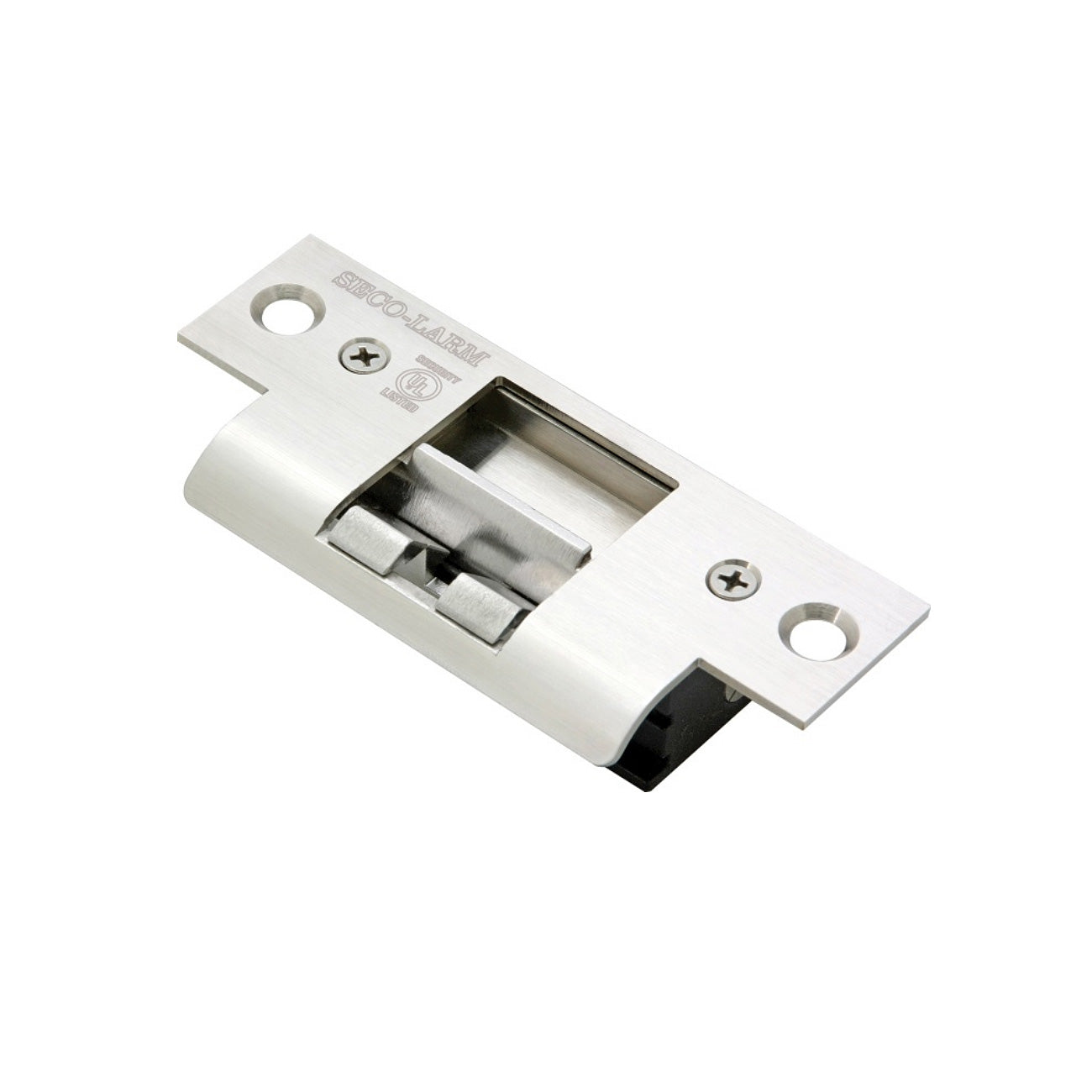 SD-995C-D3Q Seco-Larm No Cut Door Strike, Field-Selectable For Fail Safe Or Fail-Secure Operation, 1500 Lbs. (680Kg) Static Strength, Suitable For Office-Type Applications, Non-Polarized Connection