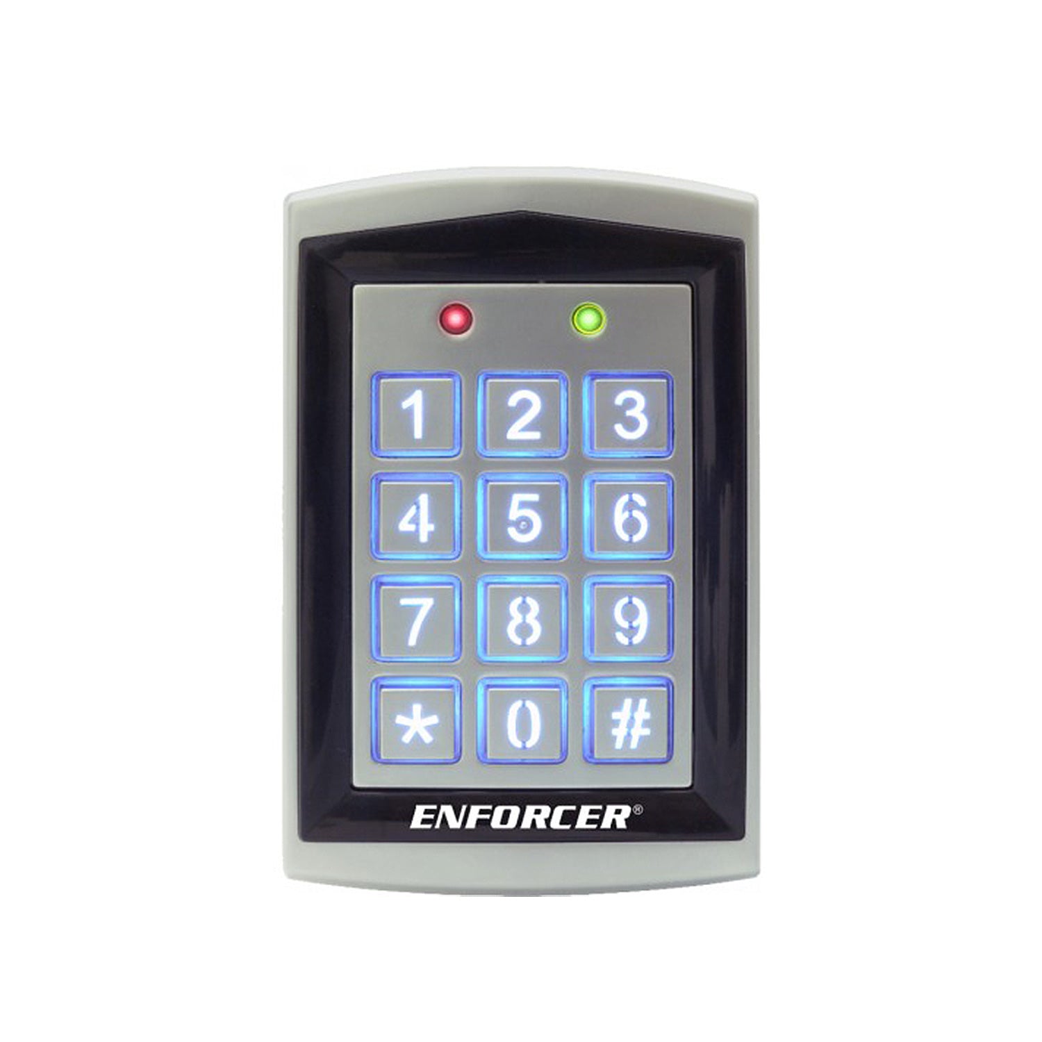 SK-1323-SPQ Seco-Larm Sealed Housing Weatherproof Digital Access Keypad W/Built-In Proximity Reader