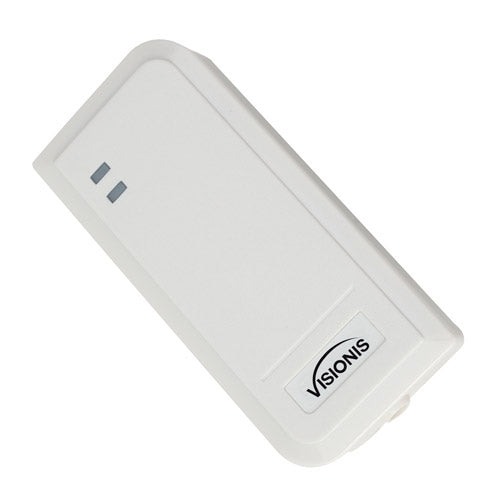 Visionis VIS-3101 - Access Control White Outdoor IP66 Card Reader Only Compatible with Wiegand 26 Bit