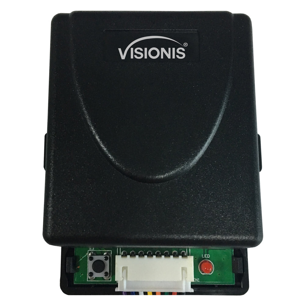 Wireless Receiver. Two Channels RF 315MHz. Up to 160ft (50m) of Operating Distance. For Opening Doors, Garage Doors, and Gates - VIS-8007 Visionis