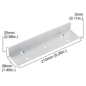 VIS-LS300 - LS Bracket 300lbs VIS-ML300LED Maglock for Outswinging Narrow Door