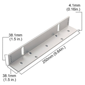 VIS-LS600 - LS Bracket 600lbs VIS-ML600LED Maglock for Outswinging Narrow Door