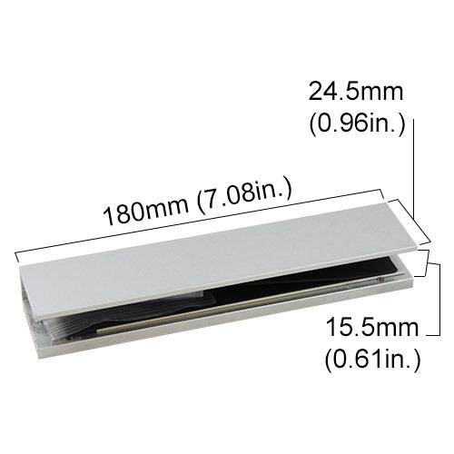 VIS-U1-600 - Bracket for 600lb Electromagnetic Lock for Glass Doors