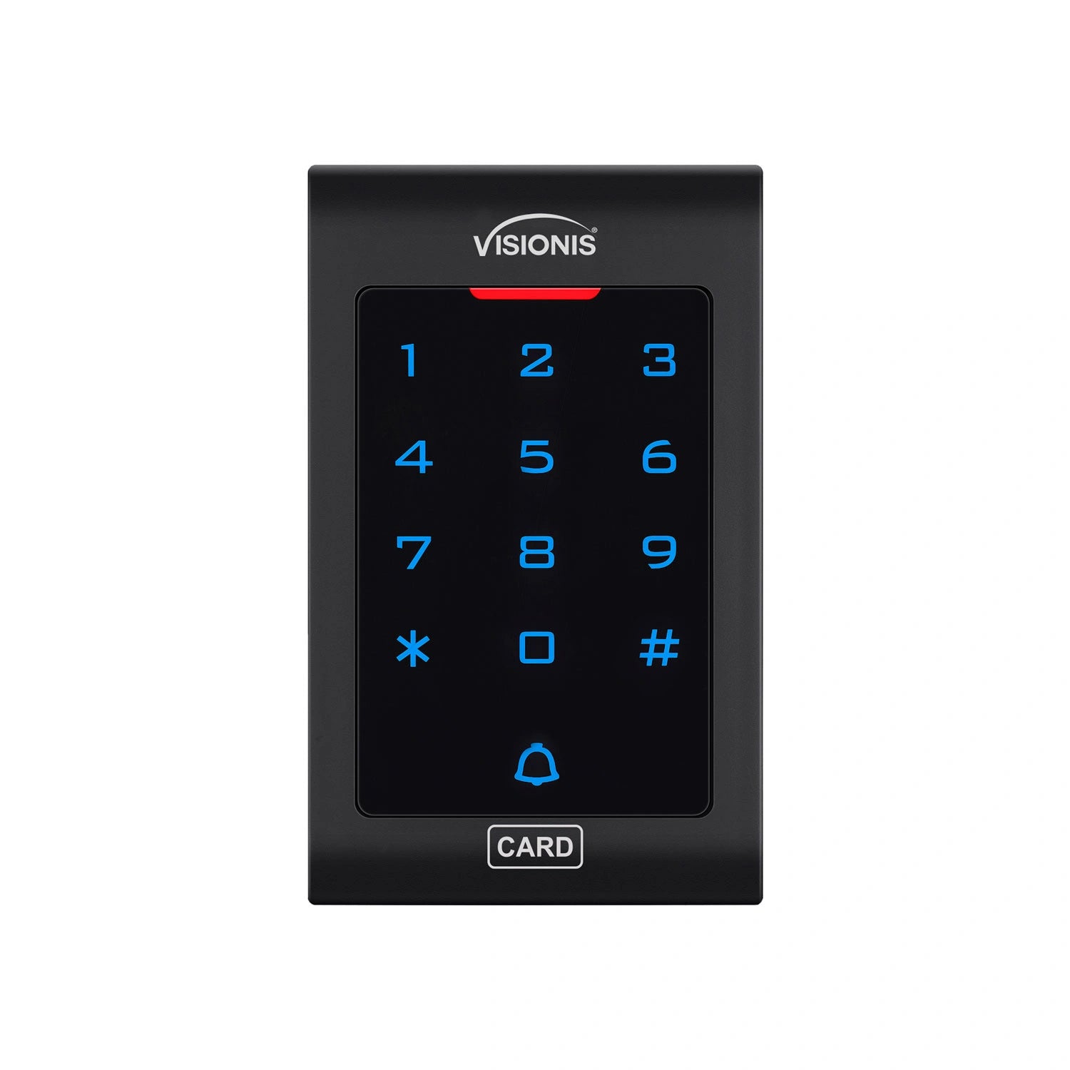 Security access control keypads, Visionis VIS-3002, standalone indoor use, digital touch keypad