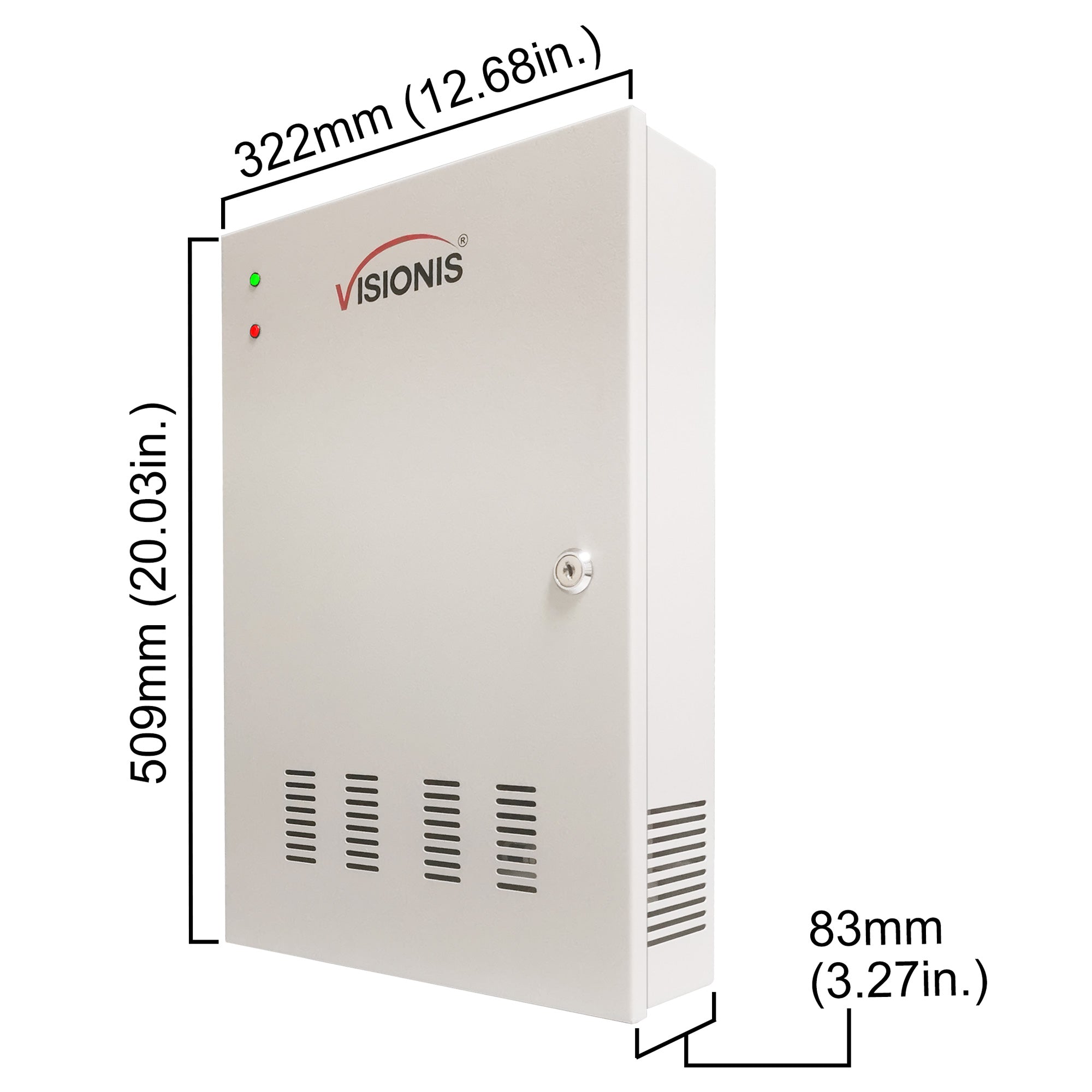  Four Door + Network Access Control Panel + Controller Board With Cabinet 
 VIS-AXESS-4DLX