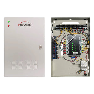 Four Door + Network Access Control Panel + Controller Board With Cabinet VIS-AXESS-4DLX