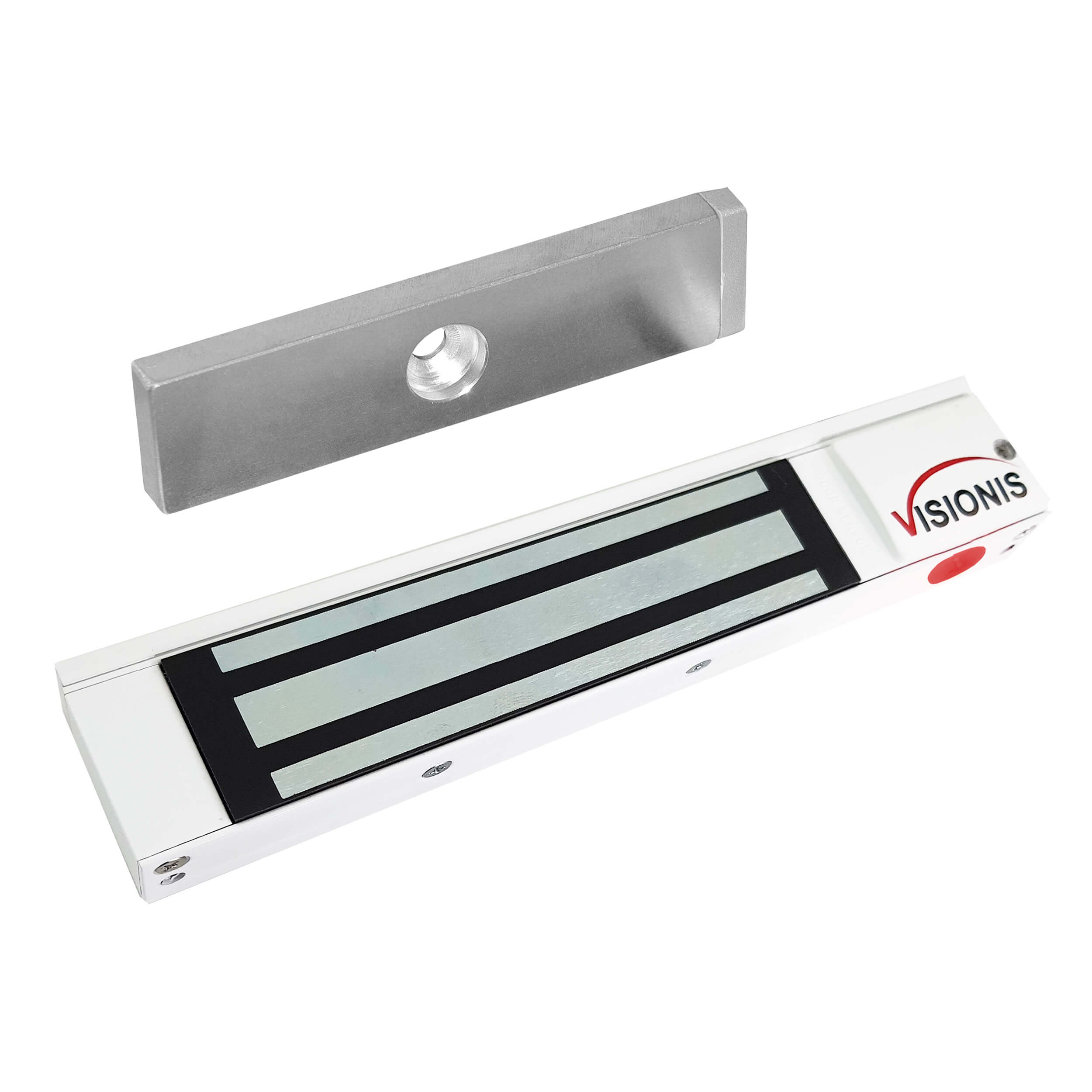 Indoor Magnetic Lock 300 lbs VIS-ML300LED-WH Visionis