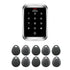 standalone keypad access control with key tags - FPC-5663