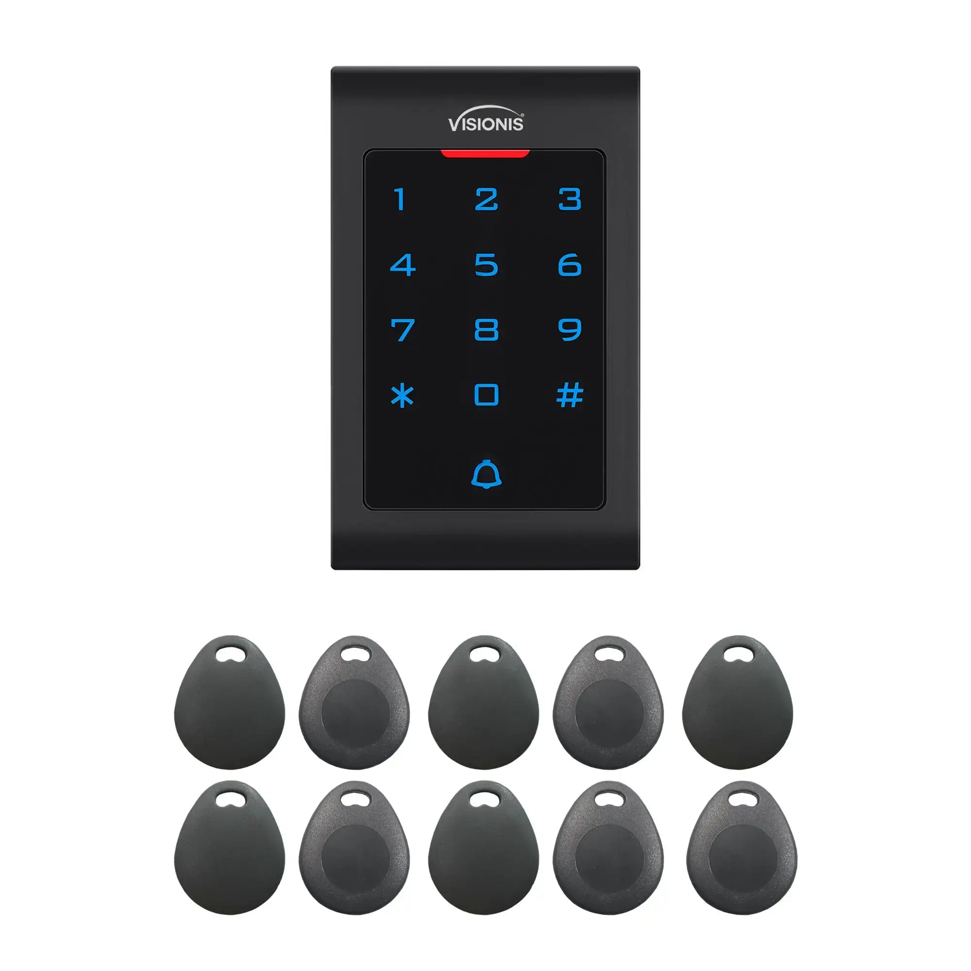 standalone keypad access control with key tags - FPC-5673