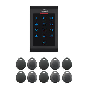 standalone keypad access control with key tags - FPC-5673