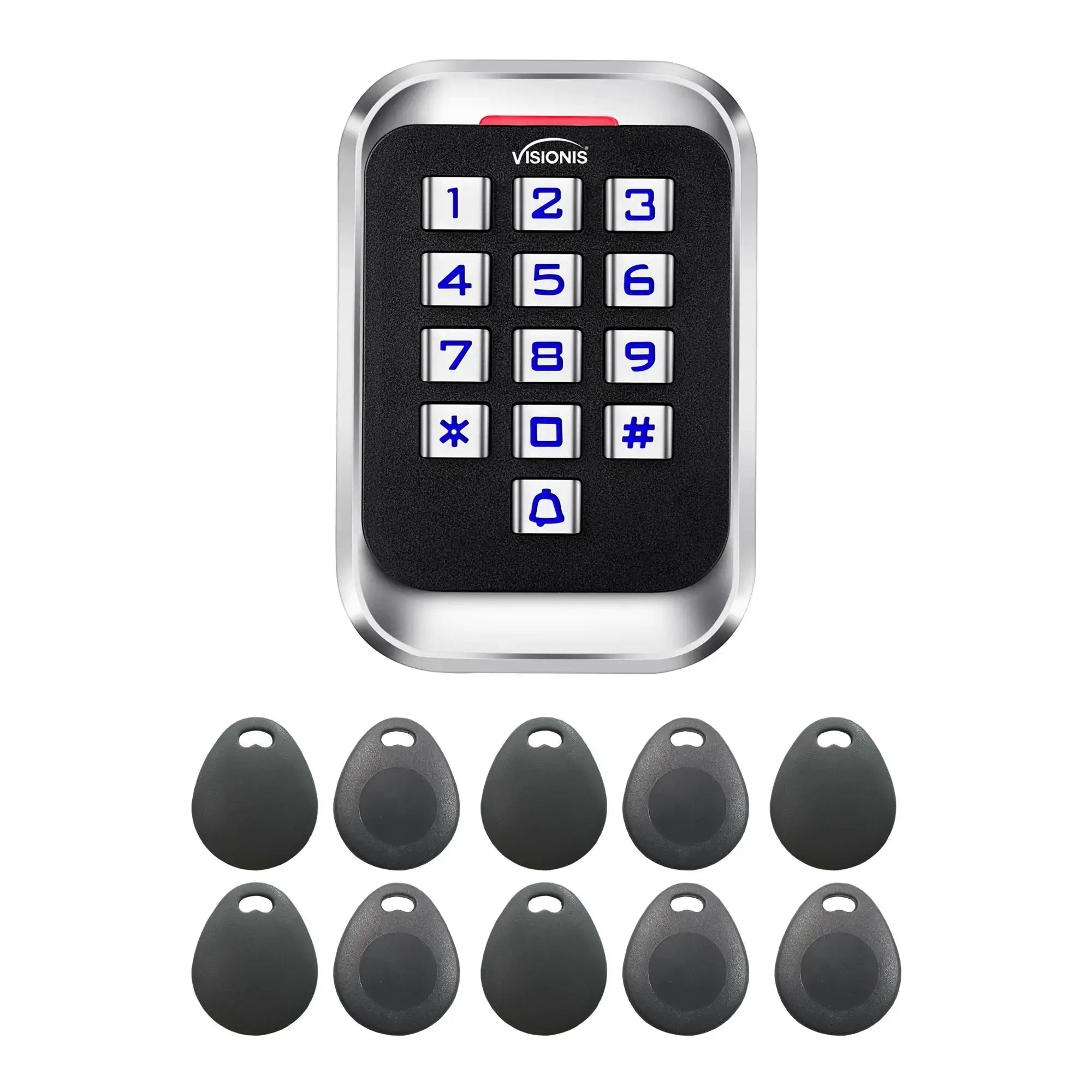 Standalone Access Control Keypad and Card Reader VIS-3004. Waterproof ...