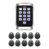 standalone keypad access control with  key tags - FPC-5684
