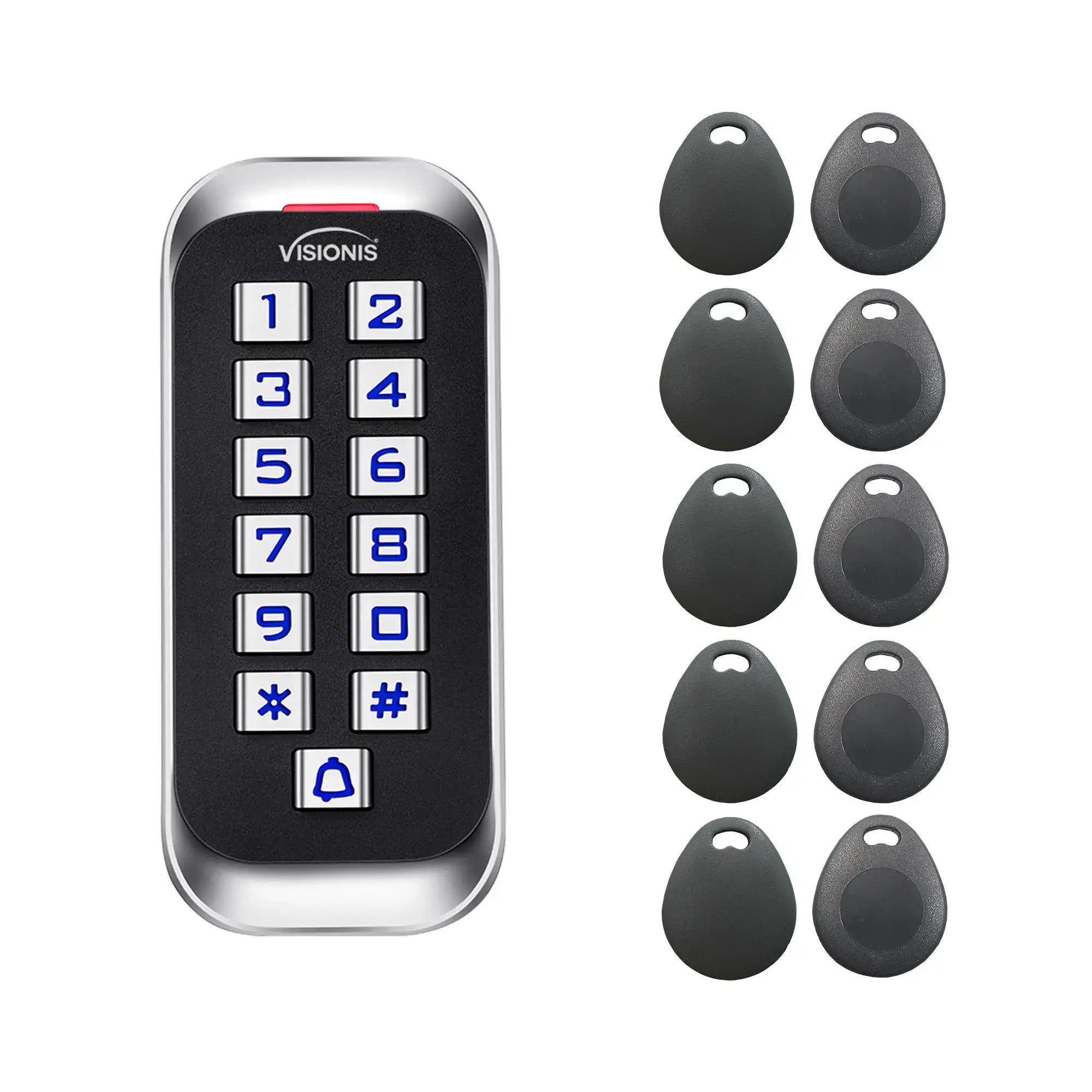 standalone keypad access control with key tags - FPC-5689