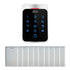 Standalone Access Control Keypad and Card Reader + Wiegand Mini Controller + Pack 10 Proximity Cards - FPC-8907