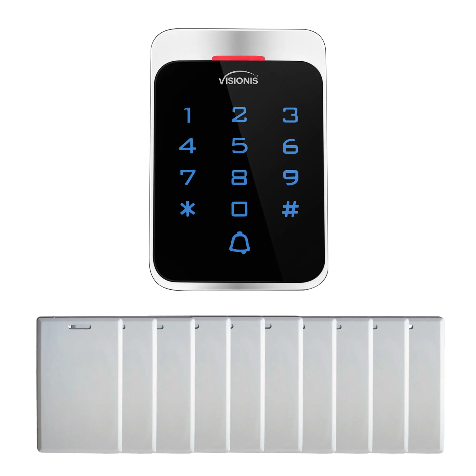Standalone Access Control Keypad and Card Reader + Wiegand Mini Controller + Pack 10 Proximity Cards - FPC-8907