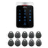 Standalone Access Control Keypad and Card Reader + Mini Controller + Pack 10 Proximity Key Tags - FPC-8910