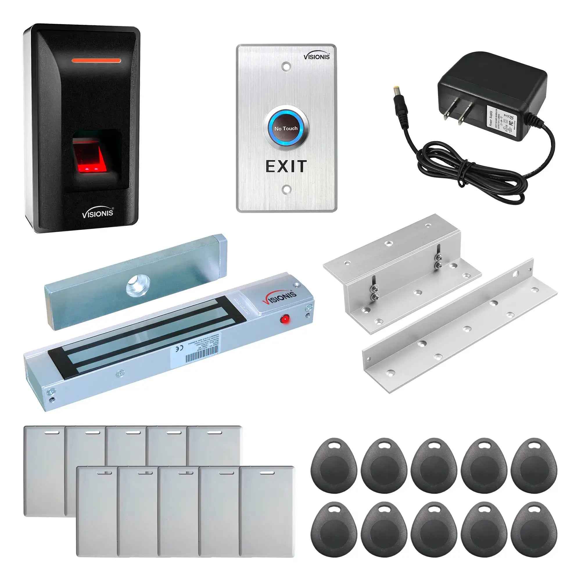 Door Access Control Systems for Office with Fingerprint Reader, Maglock - FPC-9237