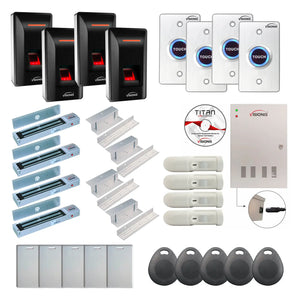 Building Access Control Systems, Biometric Fingerprint Reader, Software, motion sensors PIR - FPC-9346