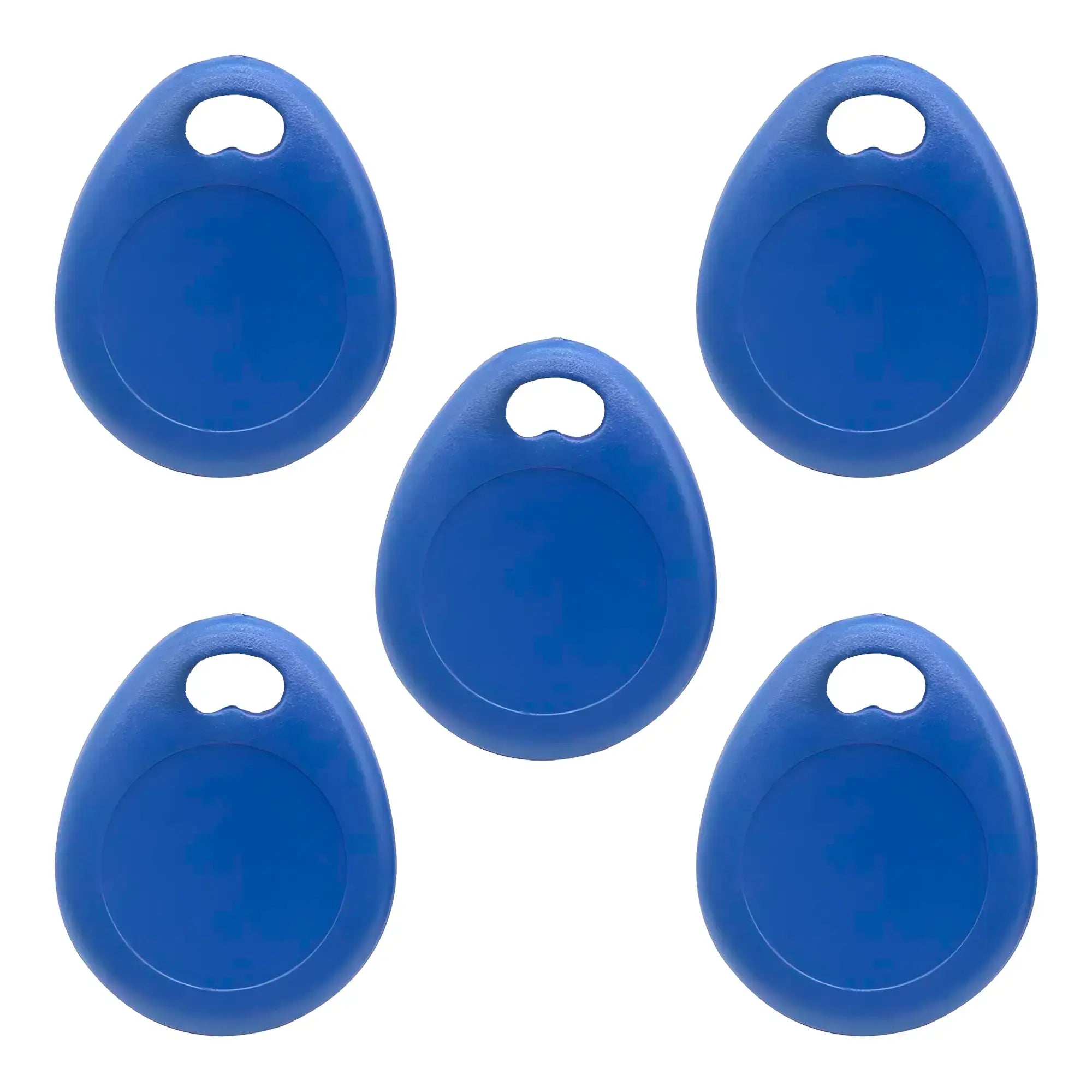 Proximity Key Fob / Key Tag for Access Control VIS-KEYTAG-BLUE Pack of 5 - VISIONIS