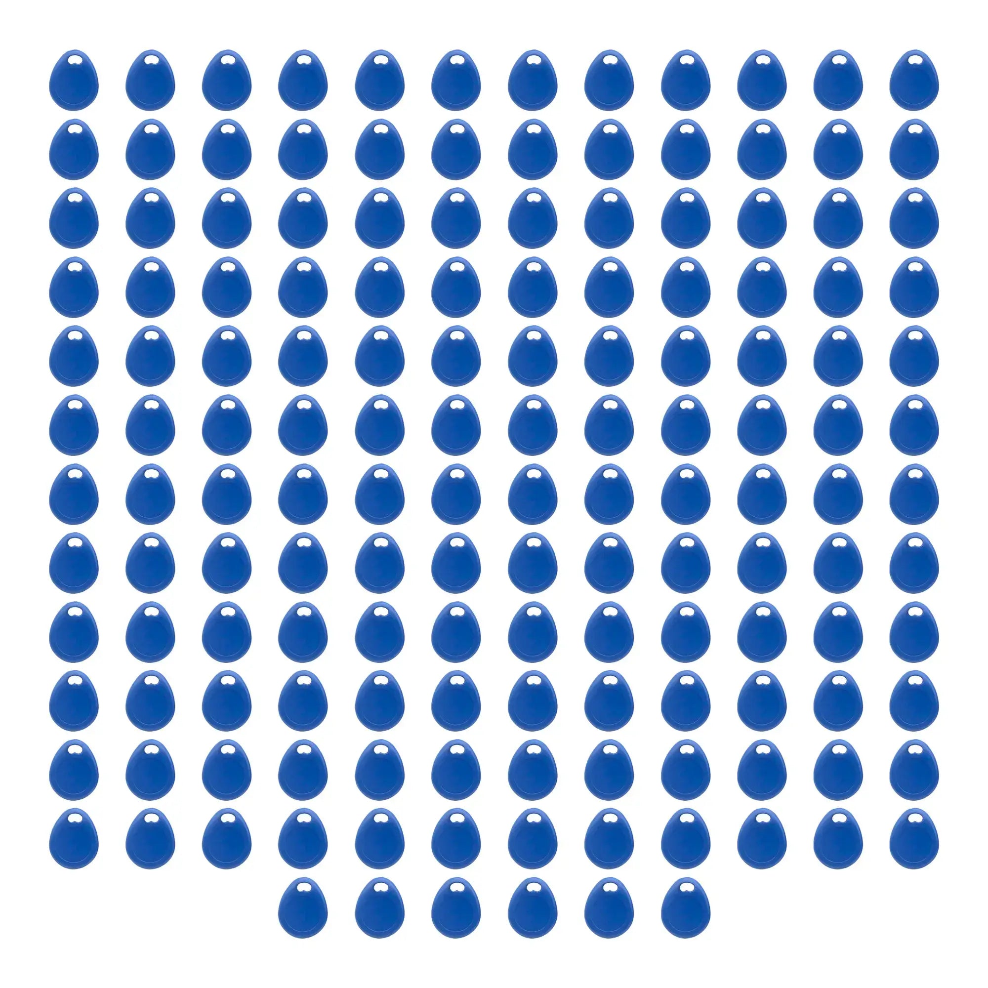 Proximity Key Fob / Key Tag for Access Control VIS-KEYTAG-BLUE Pack of 150 - VISIONIS