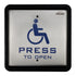 Handicap button. Stainless steel. Back box included - VIS-7039 Visionis