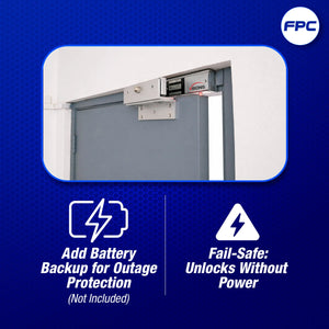 600 lbs magnetic door locks with LED Sensor VIS-ML600LED