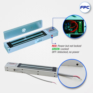 600lb Indoor Magnetic Lock with LED Sensor VIS-ML600LED