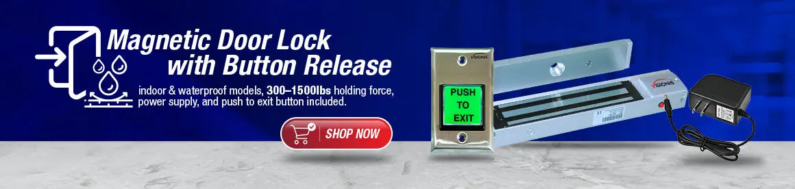 Magnetic Door Locks iwht Exit Buttons
