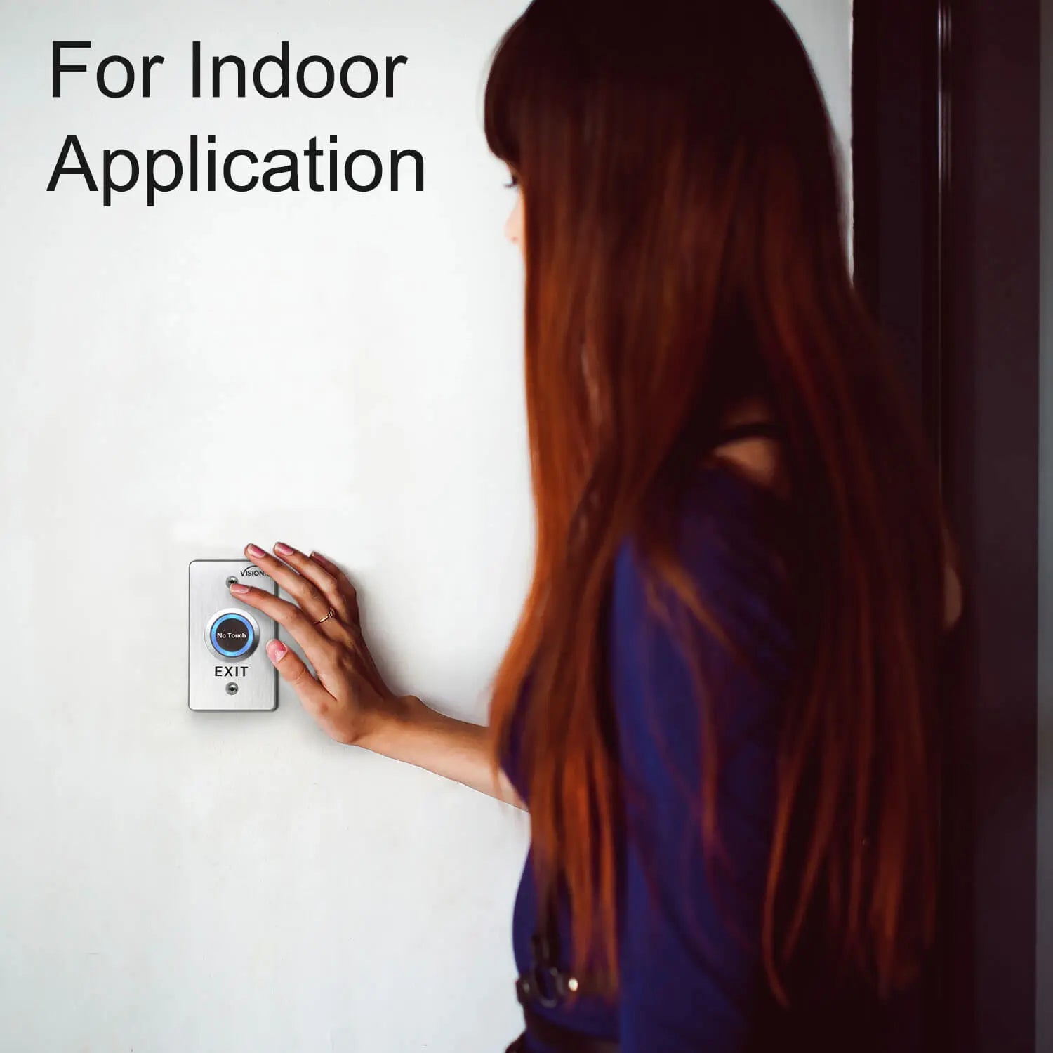 Touchless Exit Button With Timer Delay - VIS-7029 Visionis