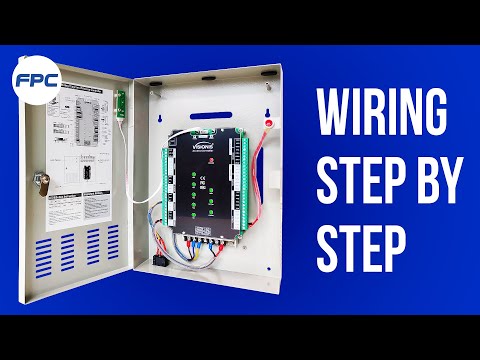 Visionis ETL Access Control Panel Wiring - VIS-AXESS-2D-ETL, VIS-AXESS-4D-ETL