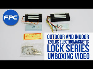 Small Cabinet Magnetic Lock with 140lbs of Force VIS-ML120 Visionis