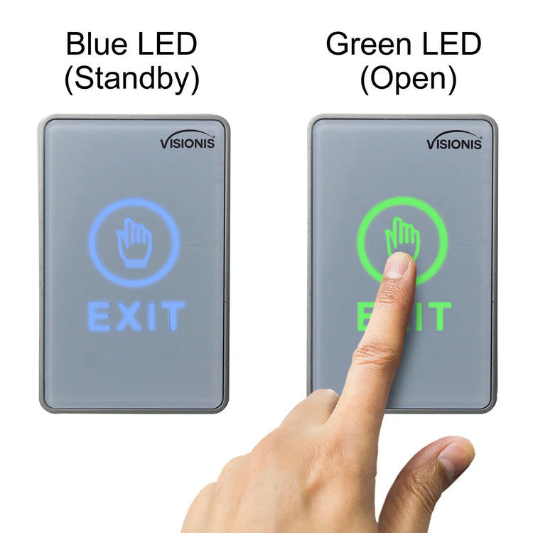 Push to exit button with LED Light - VIS-7026 Visionis